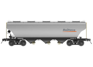 Железнодорожная тележка бросания фуры хоппера соответствующая для носить оптовые товары, фуру хоппера зерна