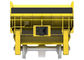 Желтая фура груза рельса, вагон минирования ³ 20м для руды нося шахты