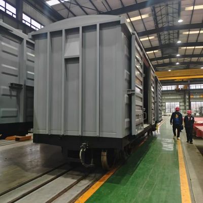 Железнодорожный грузовой вагон Грузовой вагон Железнодорожный покрытый вагон