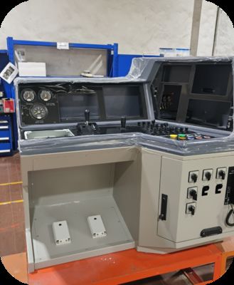 Панель управления кабиной маневрового локомотива для экспорта