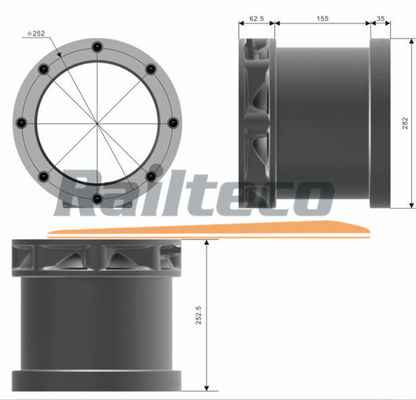 Y32MS Железнодорожная коробка вагона