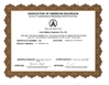 Китай Jiangsu Railteco Equipment Co., Ltd. Сертификаты